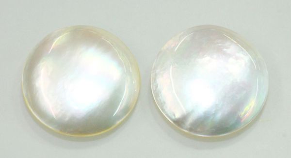 21-24mm Low Dome Mabé Pearls