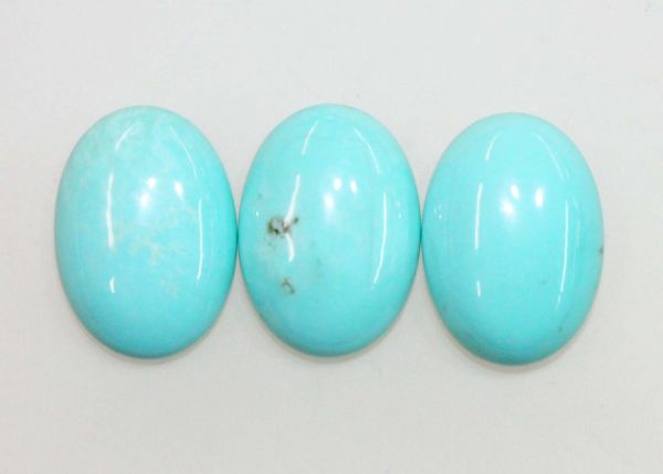 13x18mm oval Campitos turquoise cab - good grade