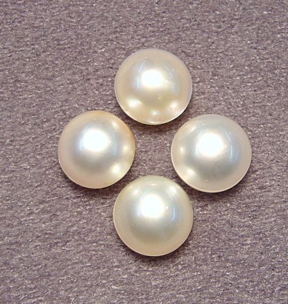 11-12mm Round Best Mabe Pearls