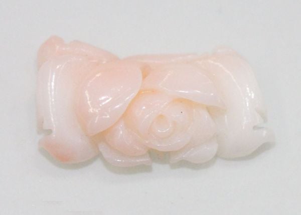Coral Carved Pale Rose  - 1.56 gm.
