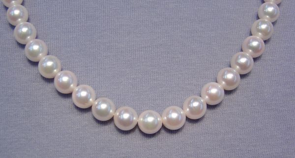 7.5-8mm Round Japanese Pearl Strand