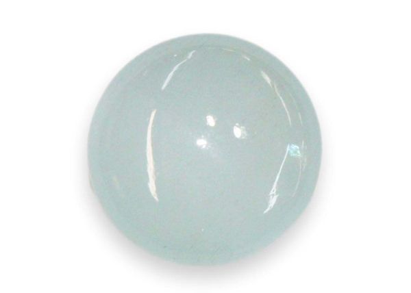 Aqua 12.8 mm Round Cabochon - 6.50 cts.