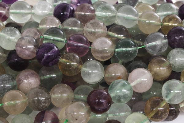 14 mm flourite rainbow wholesale beads