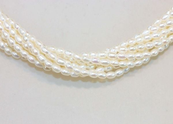 2-2.2mm Oval Natural Seed Pearls