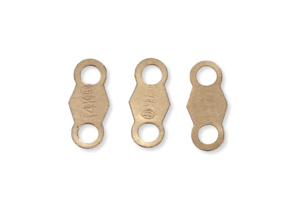 Wholesale 14K Yellow Gold Quality Tags