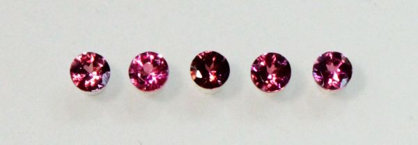 1.5mm Faceted Round Tourmaline