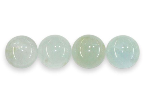 Aquamarine Round Cabochons - 15mm