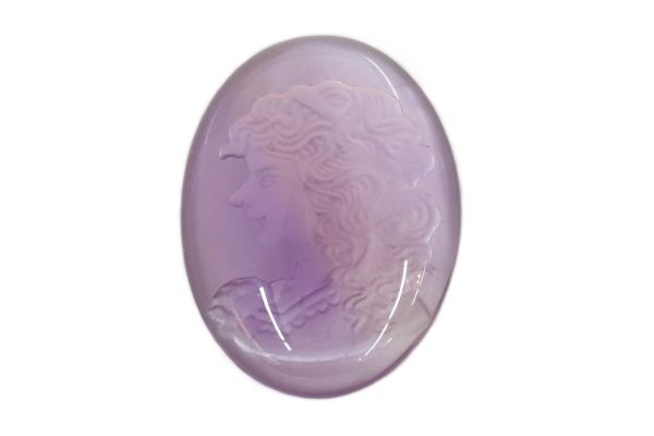 15x20 amethyst intaglio
