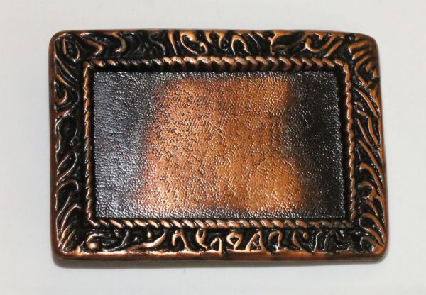 Belt Buckle with Coppered  Finish
