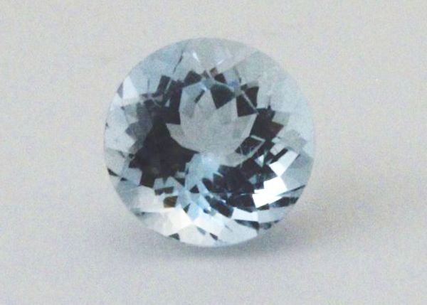 Aquamarine Faceted Rounds - 1.5-4.75mm