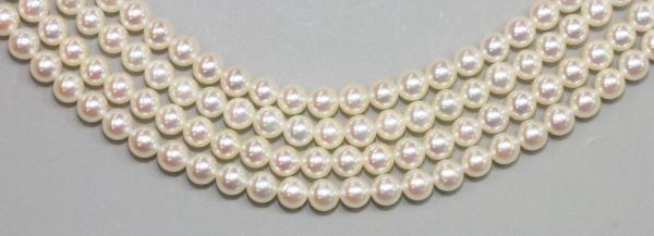 3-3.5mm Round Japanese Pearls 