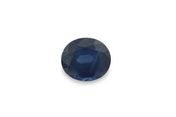 Wholesale 2.11 ct Deep Blue Sapphire Oval - 7 x 8 mm 