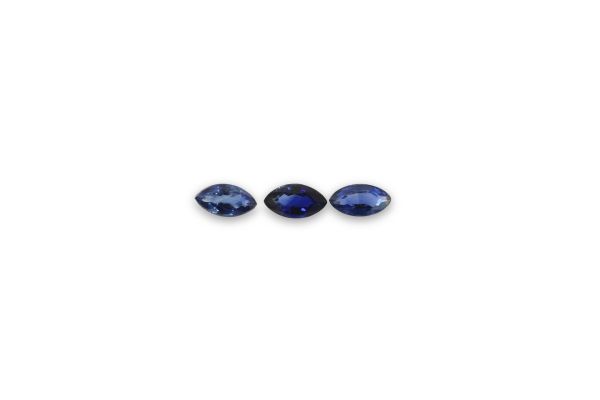 Wholesale 2.5 x 5 mm Sapphire Marquise @ $85.00 / ct