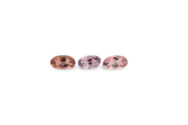 Wholesale 2 x 4 mm Pink Tourmaline Faceted Ovals @ $6.00