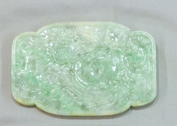 Jadeite Hand-carved Plaque