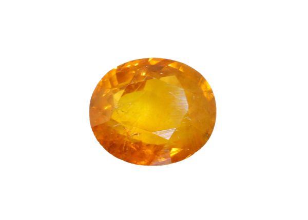 Golden Sapphire faceted