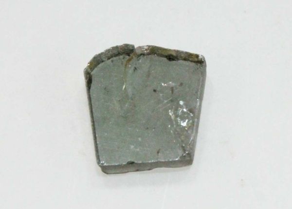 Grey Tourmaline Slice, 3.75 cts. - 9.8x9.9mm