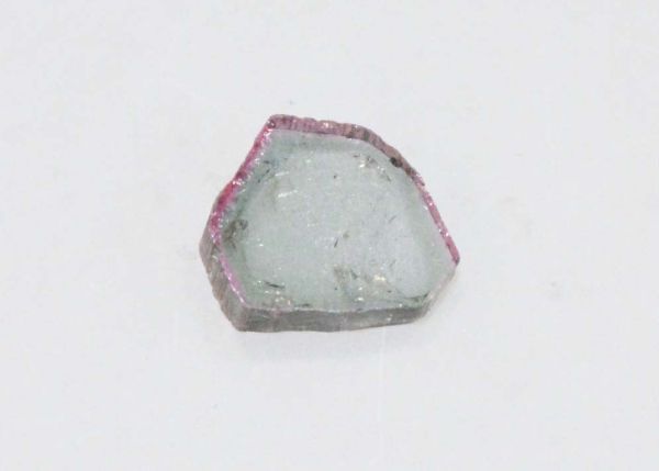Watermelon Tourmaline Slice, 1.69 cts. - 7x8.8mm