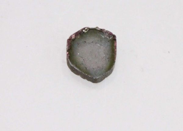 Watermelon Tourmaline Slice, 2.43 cts. - 8.5mm
