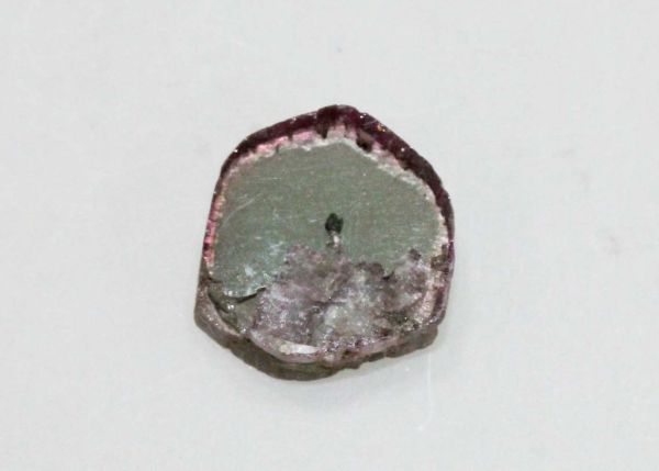 Watermelon Tourmaline Slice, 2.25 cts. - 8.2x8.4mm
