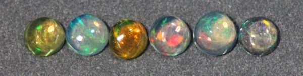 2.25mm Round Opal Ethiopian Cabochons