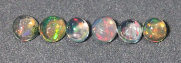 2.25mm Ethiopian Opal Round Cabochons - Select grade