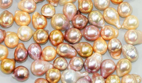Natural Color Fireball Pearls