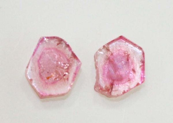 Watermelon Tourmaline Pair, 5.86 cts. - 7.5x9.5mm