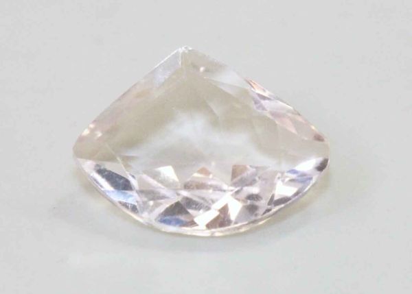 Rose Quartz Faceted Sector-Cut  - 3.00 cts.