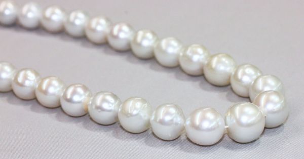 Natural Color Blue Tahitian Pearl Strands