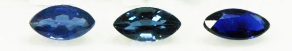 Sapphire 2.5x5mm Marquise @ $85.00/ct.