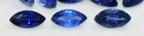 Sapphire 2.5x5mm Marquise @ $60.00/ct.