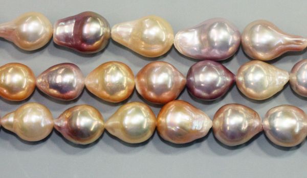 10.5-13mm Natural Multi-color Fireball Pearls