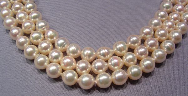 8-8.5mm Baroque Japanese Pearl strands