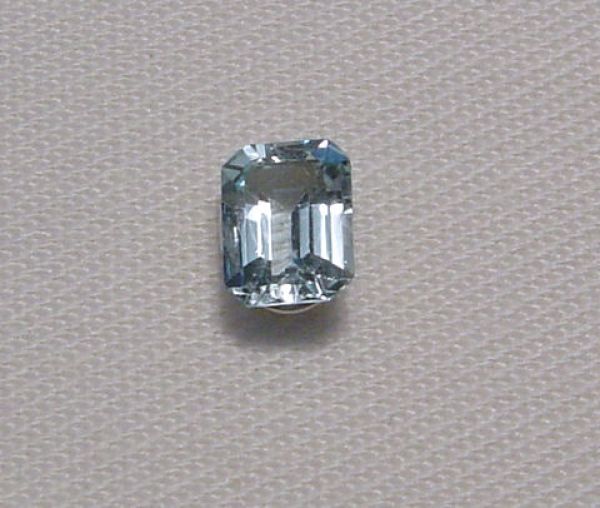 Aquamarine Faceted Octagon 5x7mm - Good Grade