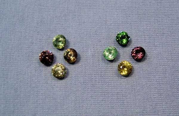 Zircon Faceted Round - Calibrated
