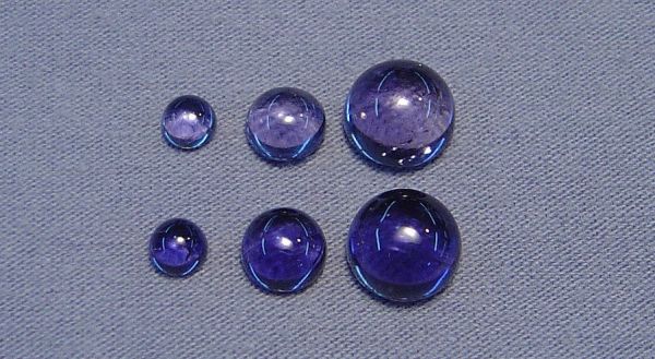 Iolite Round Cabochons