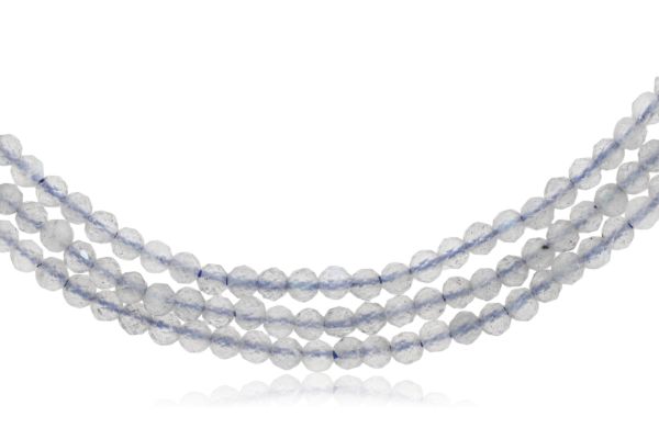 2mm Faceted Labradorite Bead strands