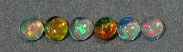2mm Round Ethiopian Opal Cabochons - Better 