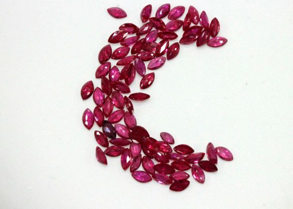2x4mm Marquise Ruby - Best Quality - $125.00/ct