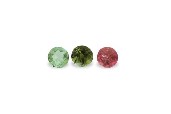 Wholesale 3.5 mm Tourmaline Faceted Rounds