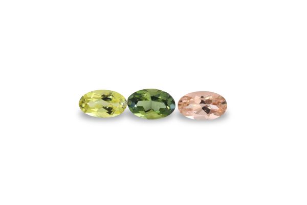 Wholesale 3 x 5 mm Tourmaline Faceted Ovals @ $10.00