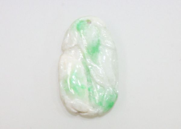 Jadeite Green and White Gourd