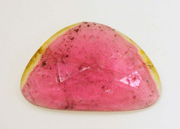 Tourmaline Faceted Slice - 15.87 cts.