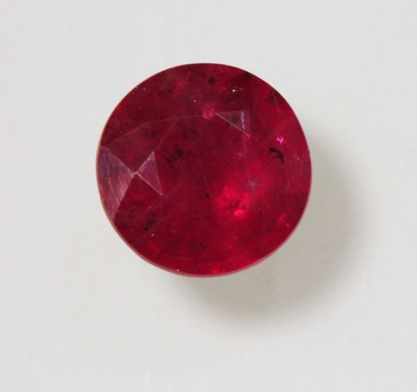 Ruby Faceted Round 7.2mm  - 1.83 cts.