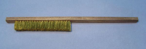 3-Row Medium Brass Brush