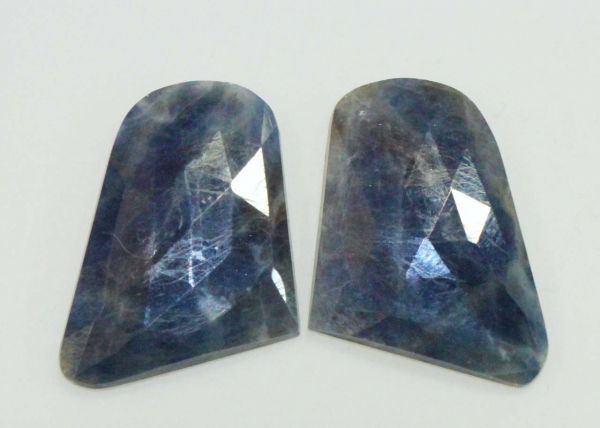 Sapphire Slice Pair - 27.60 cts.