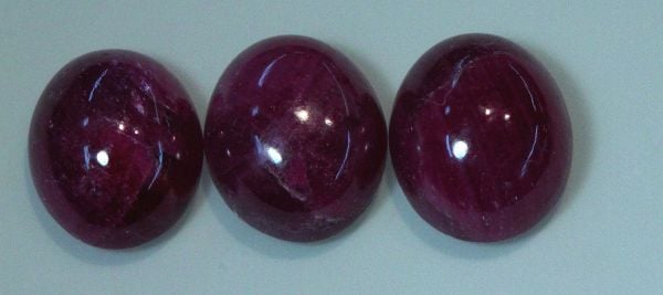 10x12mm Ruby Oval Cabochons