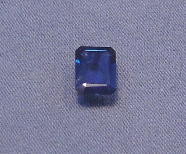 Sapphire Faceted Octagons 6x8mm - 1.22 cts