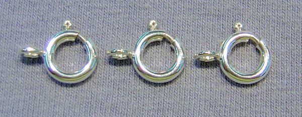 Spring Rings Sterling Silver